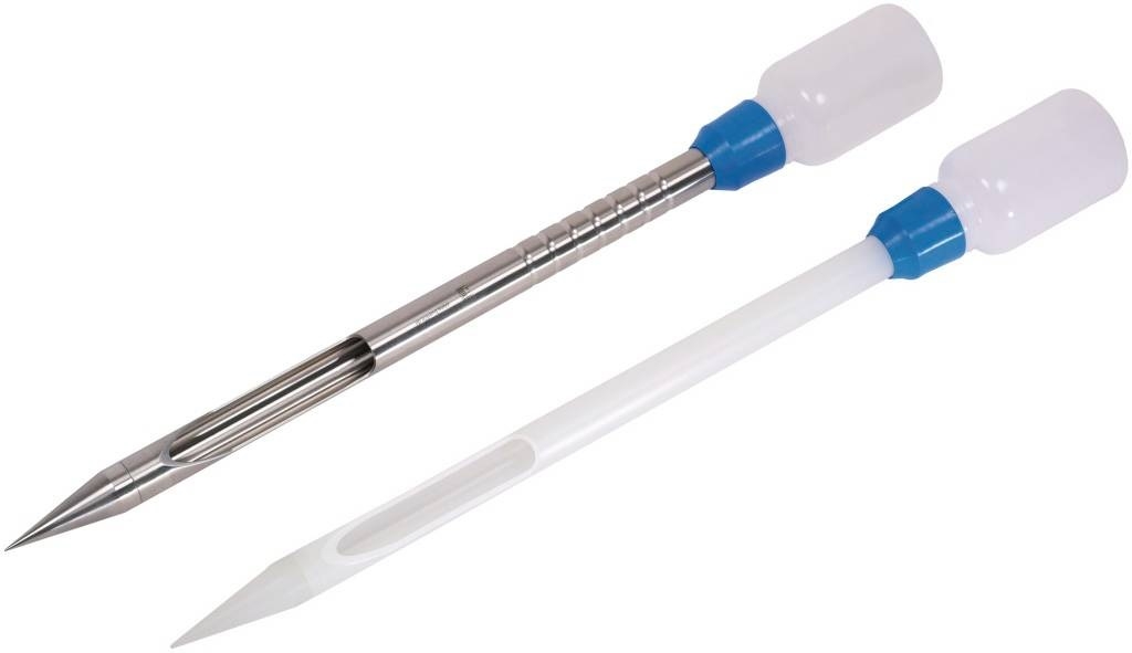 Dụng cụ lấy mẫu bột vào lọ bằng thép 316L 5322-1300 Buerkle – Đức