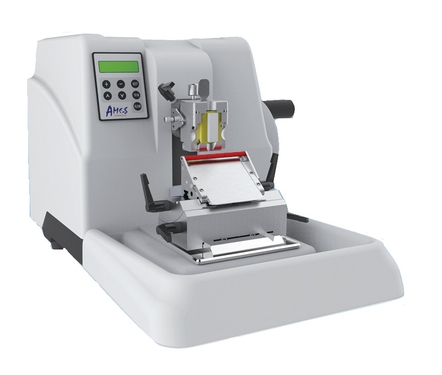 Máy cắt lát tiêu bản bán tự động (Semi-Auto Rotary Microtome) Amos Scientific - Australia AEM 450
