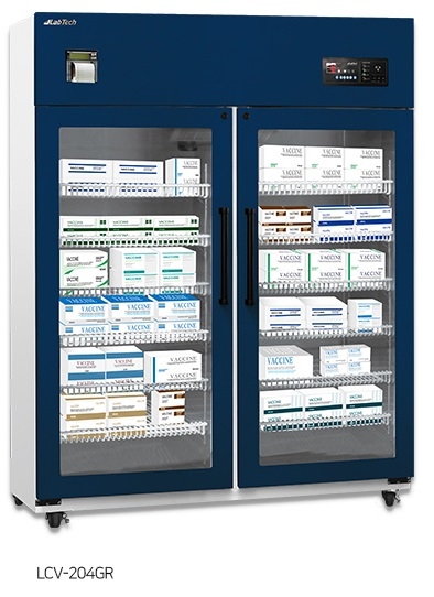 Tủ mát bảo quản mẫu cửa kính, 2 - 10oC, 1125 lít LCV-204GR Daihan Labtech