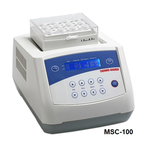 Bể ổn nhiệt khô có làm lạnh và có lắc 0 - 100oC, 1500 vòng/phút MSC-100 ALLSHENG