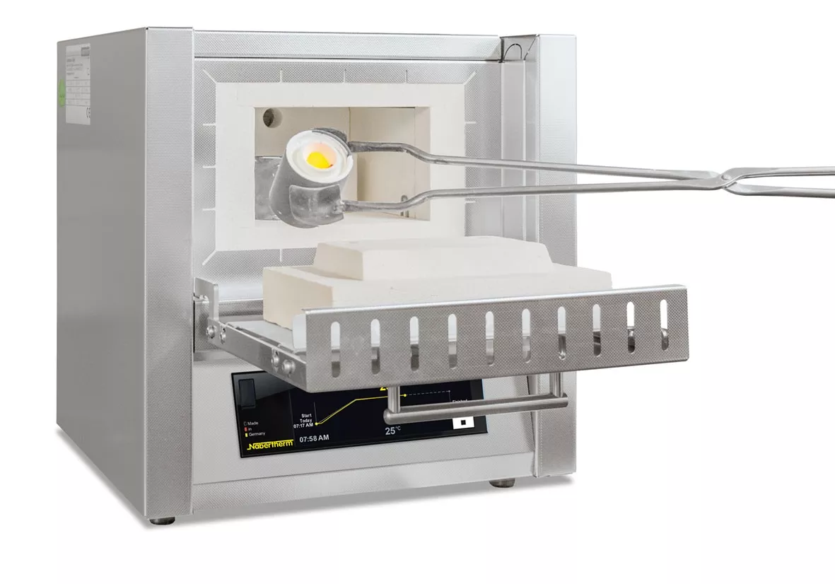 LÒ NUNG 9 lít, cửa lật, 1100oC (Bộ điều khiển B510) L 9/11 (B510) Nabertherm