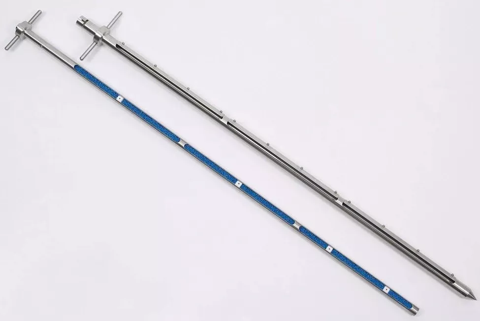 Dụng cụ lấy mẫu bột nhiều ngăn chứa 1.0m 5351-1000 Burkle