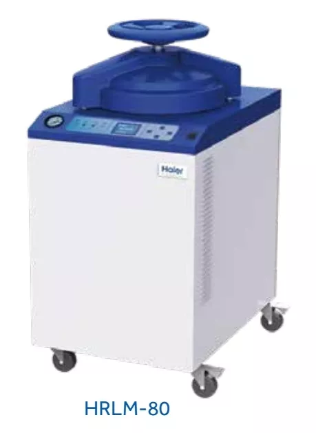 Thiết bị tiệt trùng hơi nước áp suất cao tự động kiểu đứng 80 lít HRLM-80 HAIER