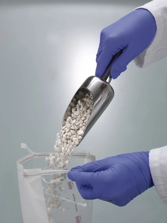 Muỗng lấy mẫu bằng thép không gỉ 100ml PharmaScoop 5324-0012 Burkle