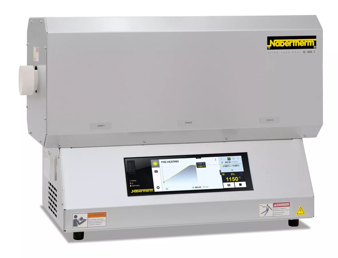 Lò nung ống 1200oC, đk 50mm, chiều dài gia nhiệt 500mm R 50/500/12 (B510) Nabertherm