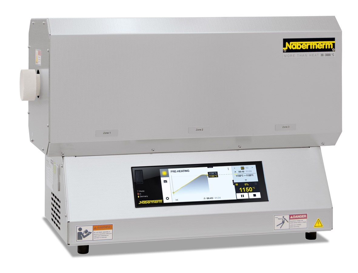 Lò nung ống 1200oC, đk 120mm, chiều dài gia nhiệt 500mm R 120/500/12 (B510) Nabertherm