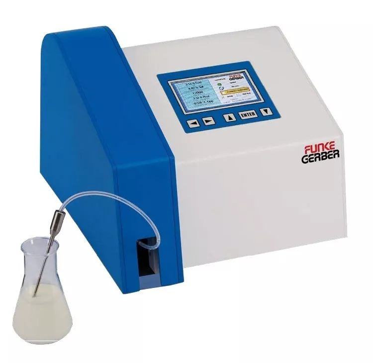 Máy phân tích hàm lượng chất béo, đạm, SNF trong sữa LactoFlash Funke Gerber