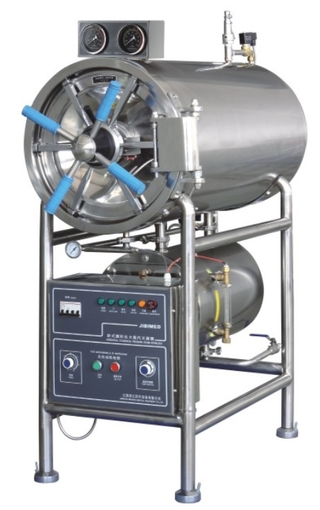 Nồi hấp tiệt trùng 400 lít có sấy, thép không gỉ WS-400YDC Binjiang JIBIMED