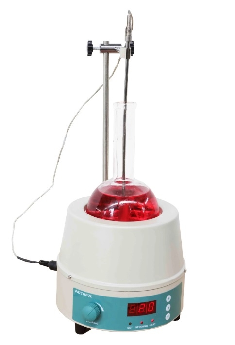 Bếp đun bình cầu có khuấy hiện số 500ml 98-III-B (500ml) Faithful