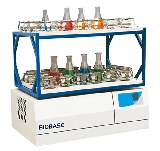 Máy lắc tròn 2 tang công suất lớn 40 bình 1000ml / 64 bình 500ml / 96 bình 250ml SK-852 BIOBASE