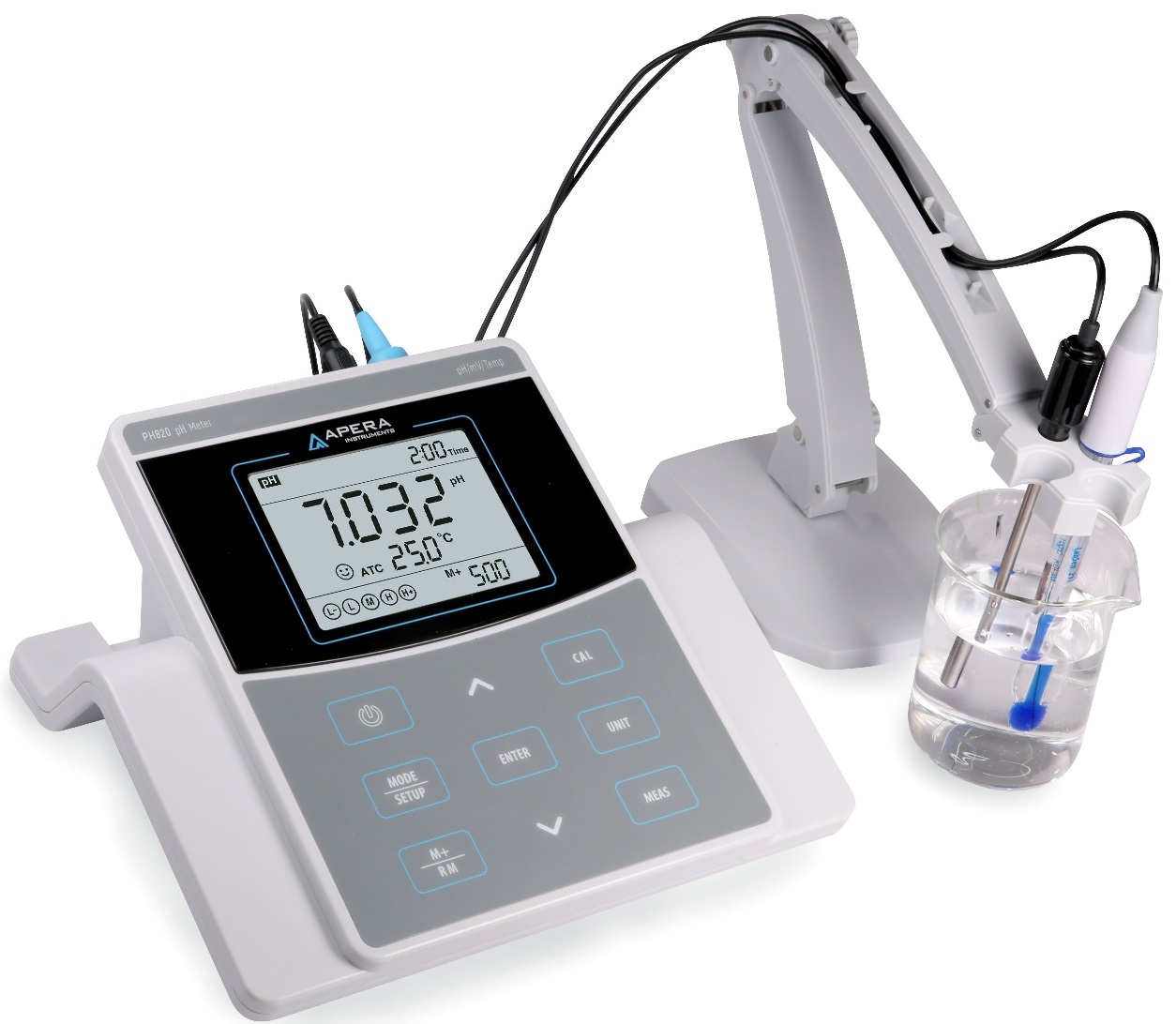 Máy đo pH/mV/nhiệt độ để bàn (lưu trữ và truy xuất dữ liệu theo GLP) APERA