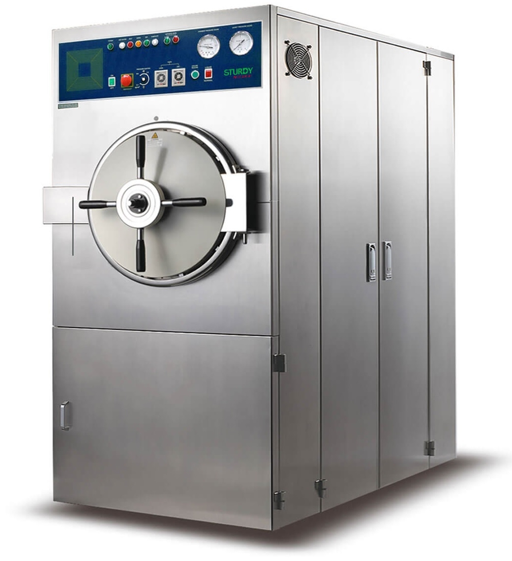 Nồi hấp tiệt trùng tự động 2 cửa 196 lít , sấy khô chân không SAP-500DV Sturdy