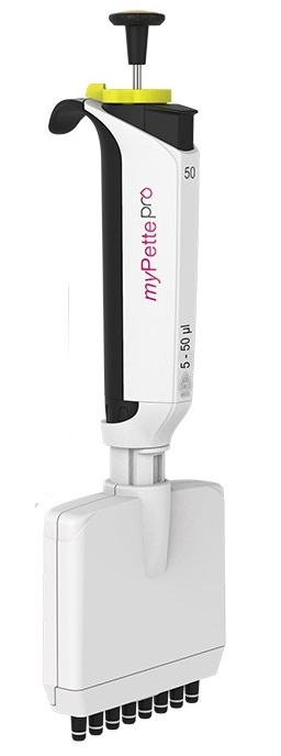 Micropipet thay đổi thể tích 8 kênh 2 - 20µl myPette® pro 8-205-30-9 AHN