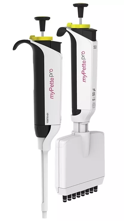 Micropipet thay đổi thể tích 12 kênh 20 - 200µl myPette® pro 8-406-30-9 AHN