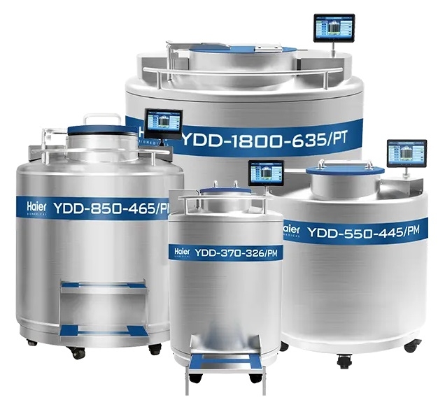 Binh đựng nitơ lỏng dung tích lớn 1660 lít YDD-1600-635/PM HAIER BIOMEDICAL