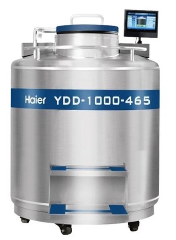 Binh đựng nitơ lỏng dung tích lớn 1014 lít YDD-1000-465/PT HAIER BIOMEDICAL