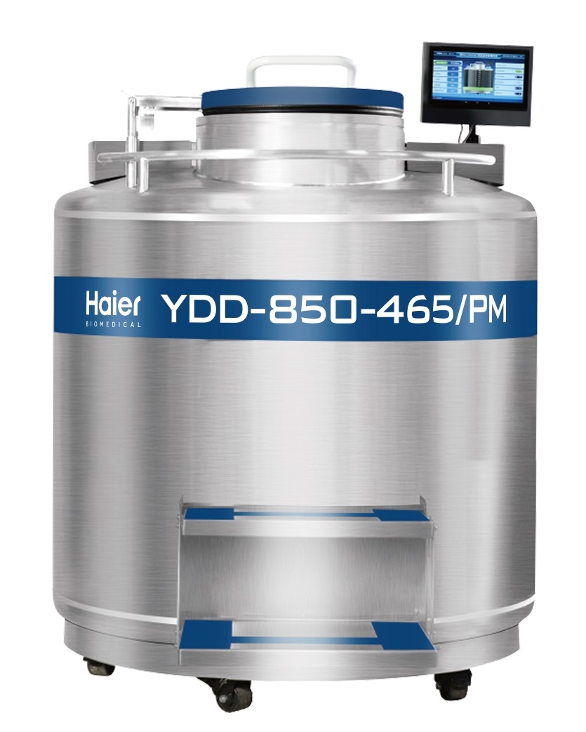 Binh đựng nitơ lỏng dung tích lớn 890 lít YDD-850-465/PM HAIER BIOMEDICAL