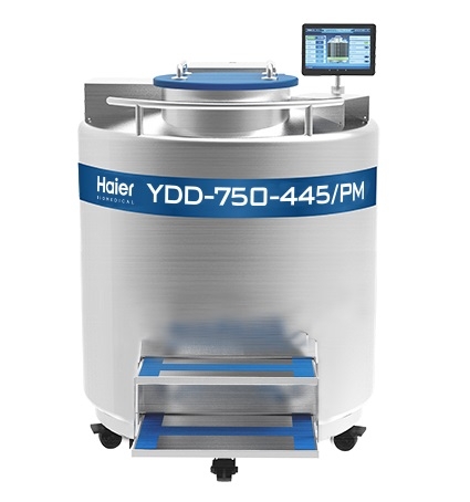 Binh đựng nitơ lỏng dung tích lớn 783 lít YDD-750-445/PM HAIER BIOMEDICAL