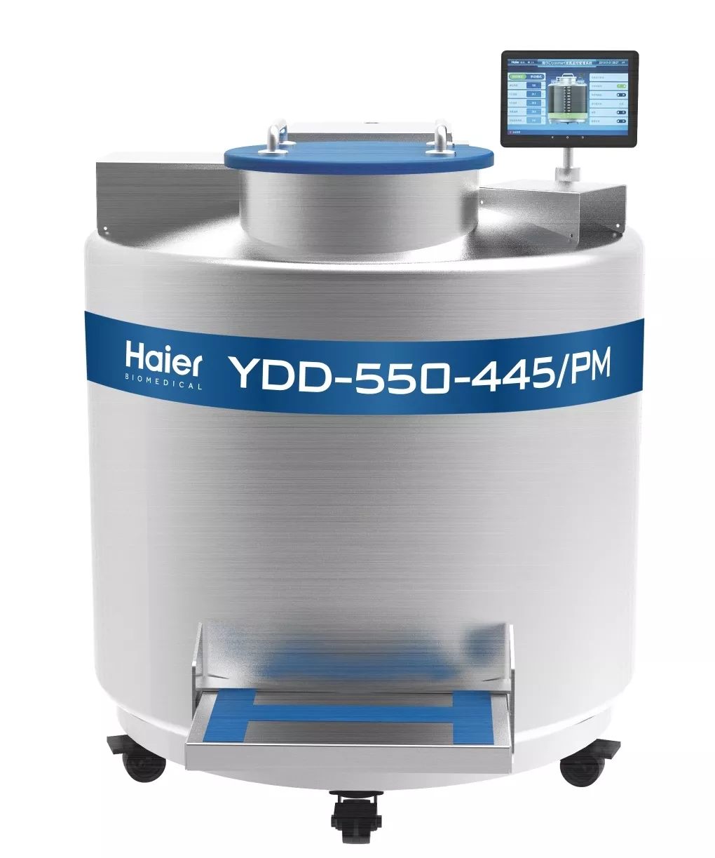 Bình đựng nitơ lỏng dung tích lớn 587 lít YDD-550-445/PM HAIER BIOMEDICAL