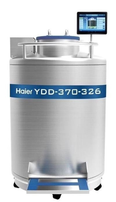Bình đựng nitơ lỏng dung tích lớn 370 lít YDD-370-326/PM HAIER BIOMEDICAL
