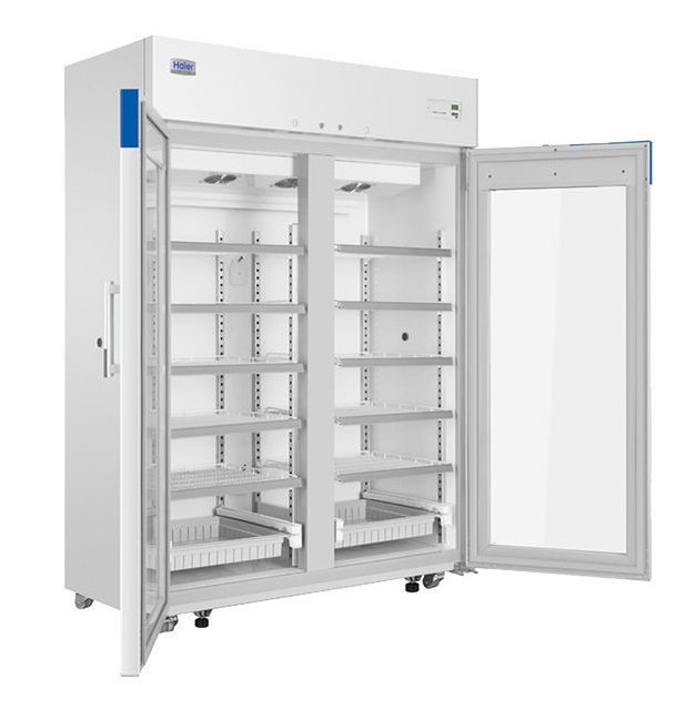 Tủ bảo quản vắc xin, dược phẩm 1099 lít, 2 cửa kính (2 ÷ 8oC) HYC-1099 Haier