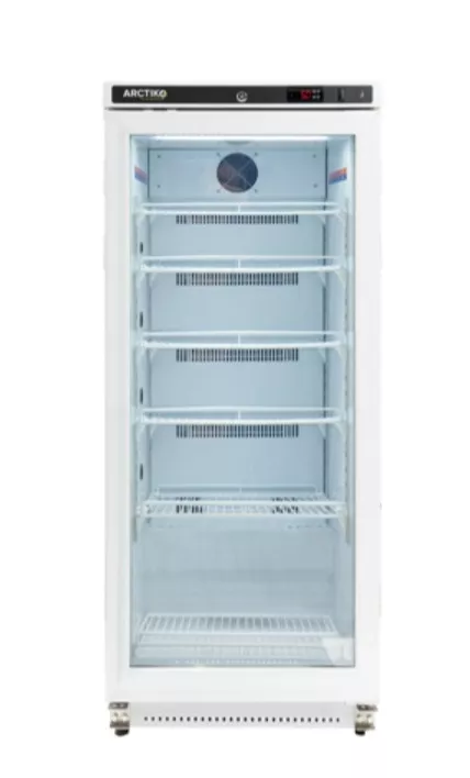 Tủ mát bảo quản +2 đến +8°C, loại đứng, cửa kính, 265 lít PRE 285 ARCTIKO