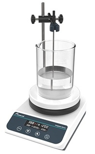 Máy khuấy từ gia nhiệt (hiện số, 310oC, 2 lít, 1500rpm, 12 giờ) HS5Pro JOANLAB