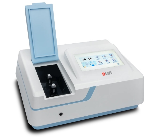 Máy quang phổ UV-VIS, 190-1100nm, độ rộng khe phổ 1nm, đèn xenon 2 chùm tia SP-XUV5101 DLAB