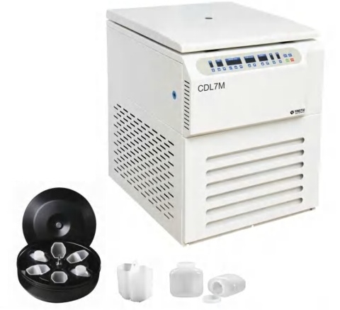 Máy ly tâm lạnh túi máu để sàn (12 túi máu 500ml) CDL7M CHANGSA YINGTAI