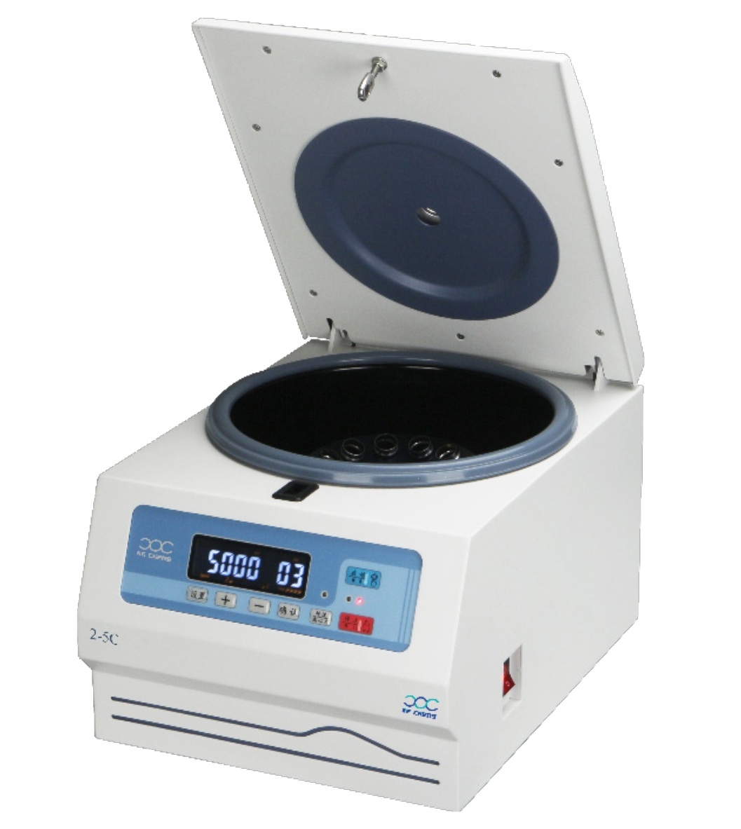 Máy ly tâm (5000 vòng/phút, 6x50ml) 2-5C HUNAN KECHENG
