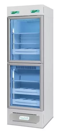 Tủ lạnh bảo quản 2 buồng, 2 cánh, 170/160 lít, +2oC đến +15oC MEDIKA 2T 400 ECT-F PLUS Fiocchetti