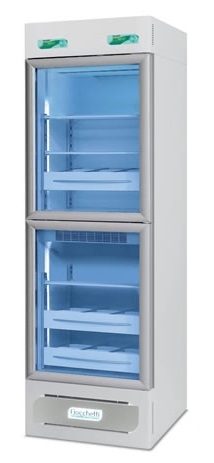 Tủ lạnh bảo quản 2 buồng, 2 cánh, 170/160 lít, +2oC đến +15oC MEDIKA 2T 400 ECT-F Fiocchetti
