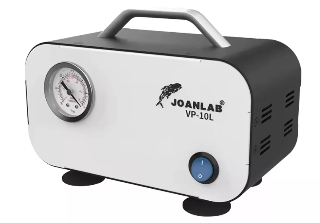 Bơm chân không 10 lít/giờ (kiểu màng, không dầu) VP-10L JOANLAB