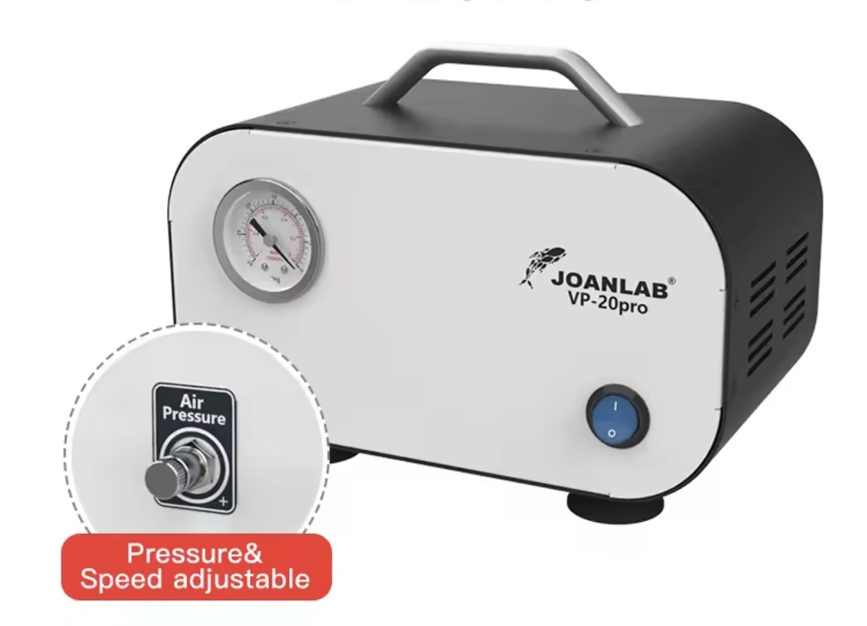 Bơm chân không 20 lít/giờ (kiểu màng, không dầu) VP-20PRO JOANLAB