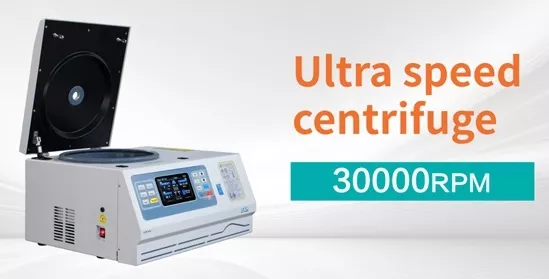 Máy ly tâm lạnh siêu ly tâm 30.000 vòng/phút (6x100ml) GR30C KECHENG