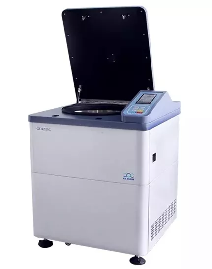 Máy ly tâm lạnh 25000 vòng/phút, 4x1000ml, kiểu để sàn GDR525C KECHENG