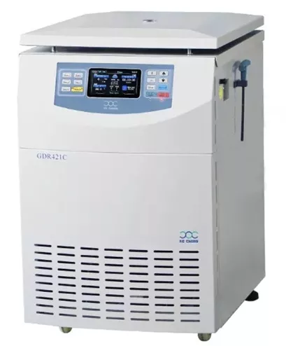 Máy ly tâm lạnh 23000 vòng/phút, 4x750ml, kiểu để sàn GDR421C KECHENG