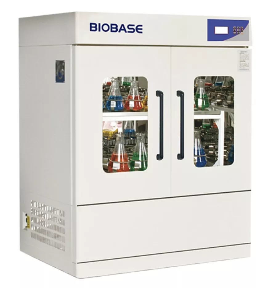 Máy lắc ổn nhiệt có làm lạnh/Tủ ấm lắc có làm lạnh 2 cánh 335 lít BJPX-2102X BIOBASE
