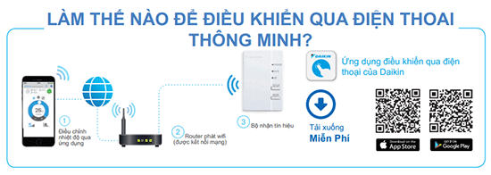 Điều khiển thông minh cho dàn lạnh CTXJ25RVMV