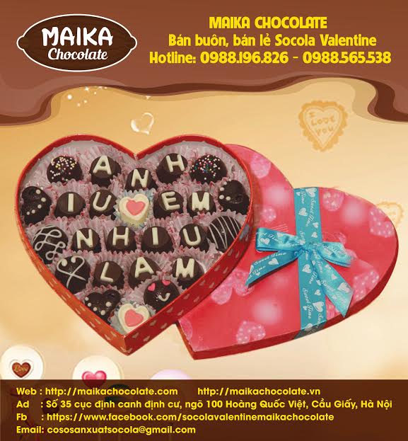 Bán buôn socola valentine 01