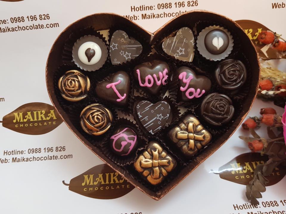Hộp socola valentine