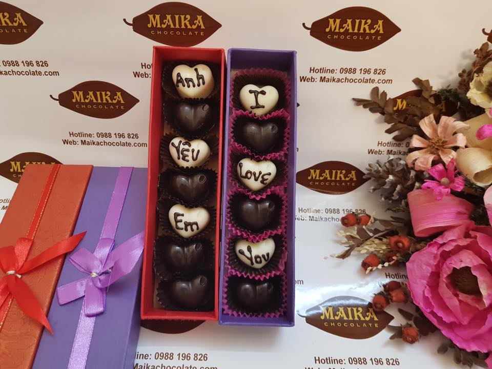 Hộp Socola Valentine Size Mini