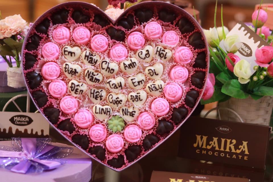 Hộp quà socola Valentine lãng mạn số 10