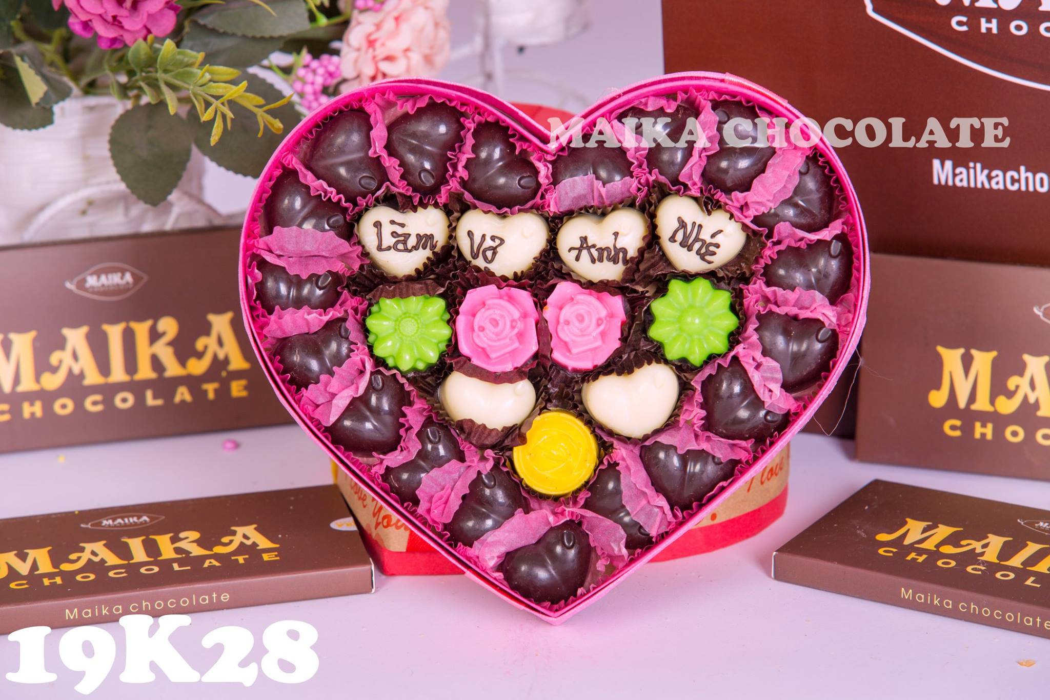 Hộp socola valentine