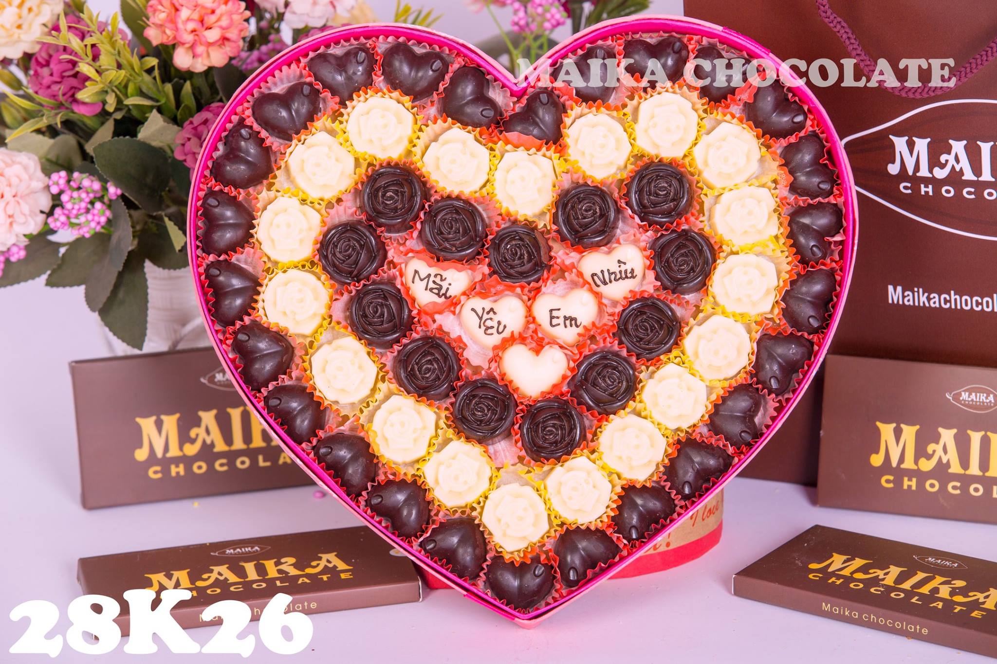 Hộp socola valentine