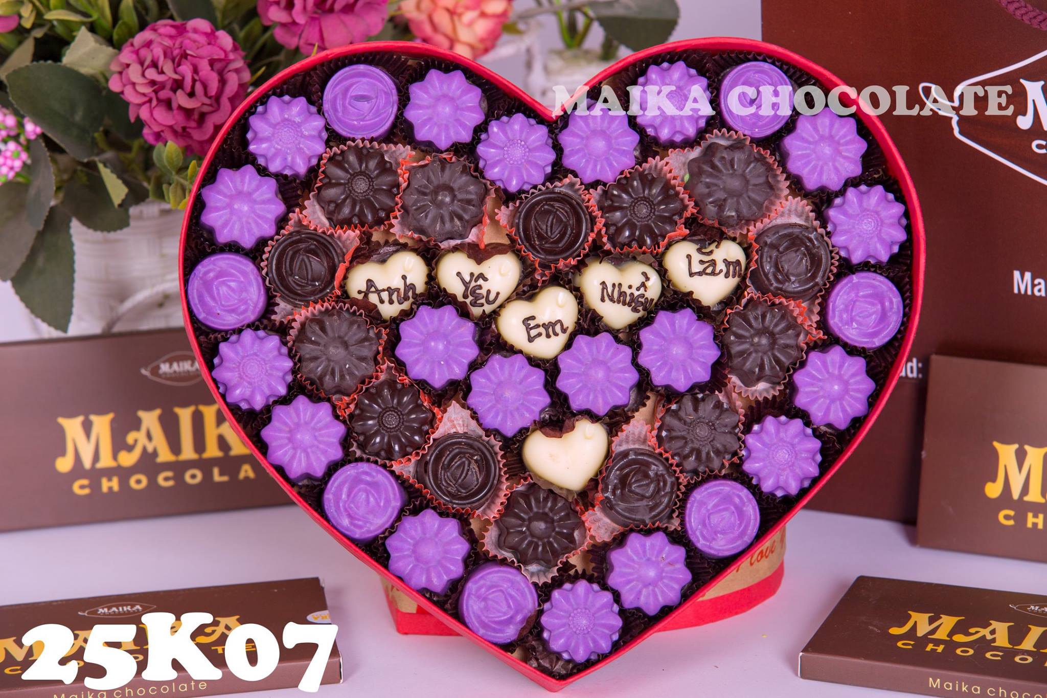 Hộp socola valentine