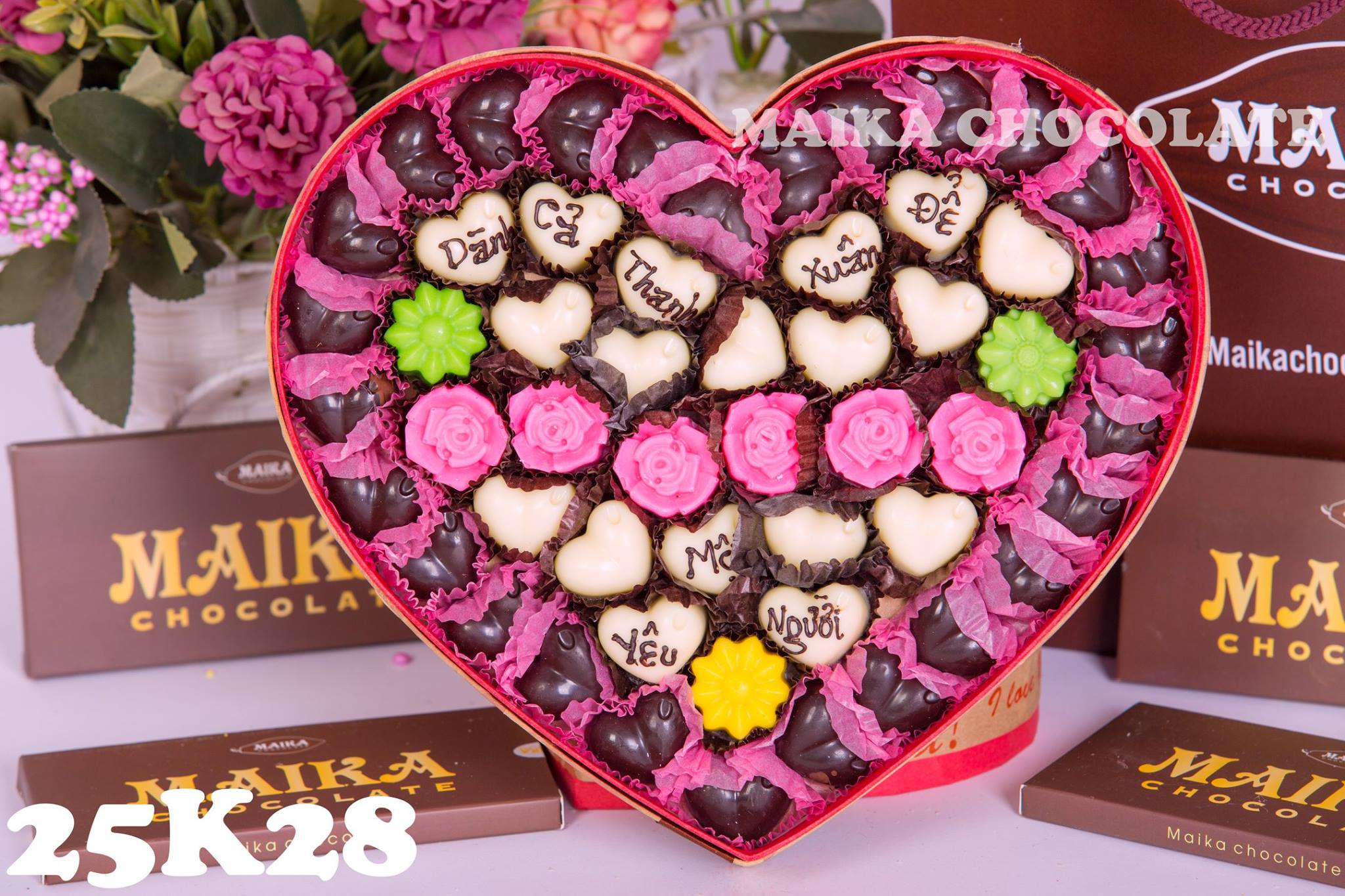 Hộp socola valentine