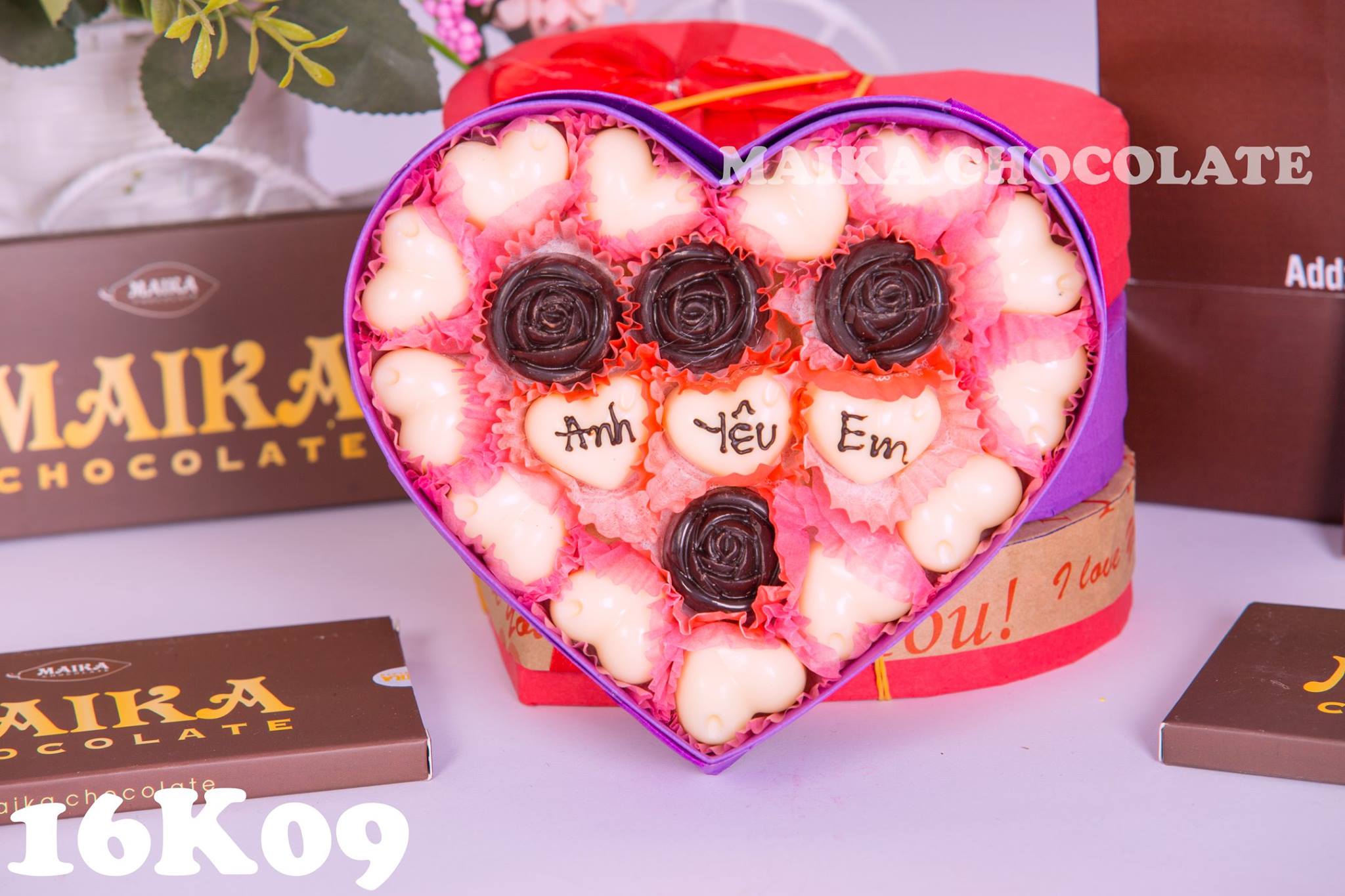 Hộp socola valentine