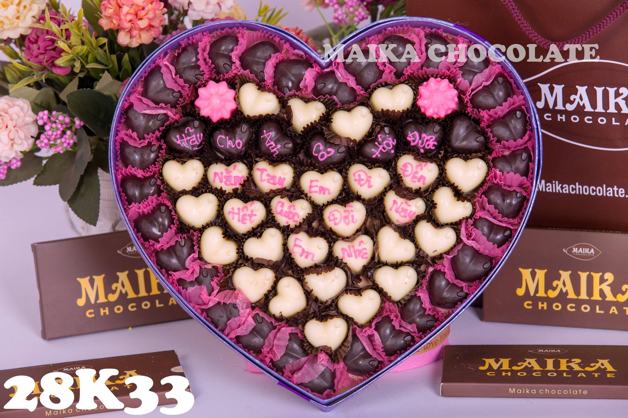 Hộp socola valentine