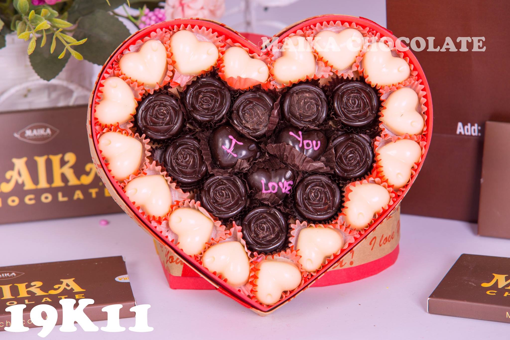 Hộp socola valentine